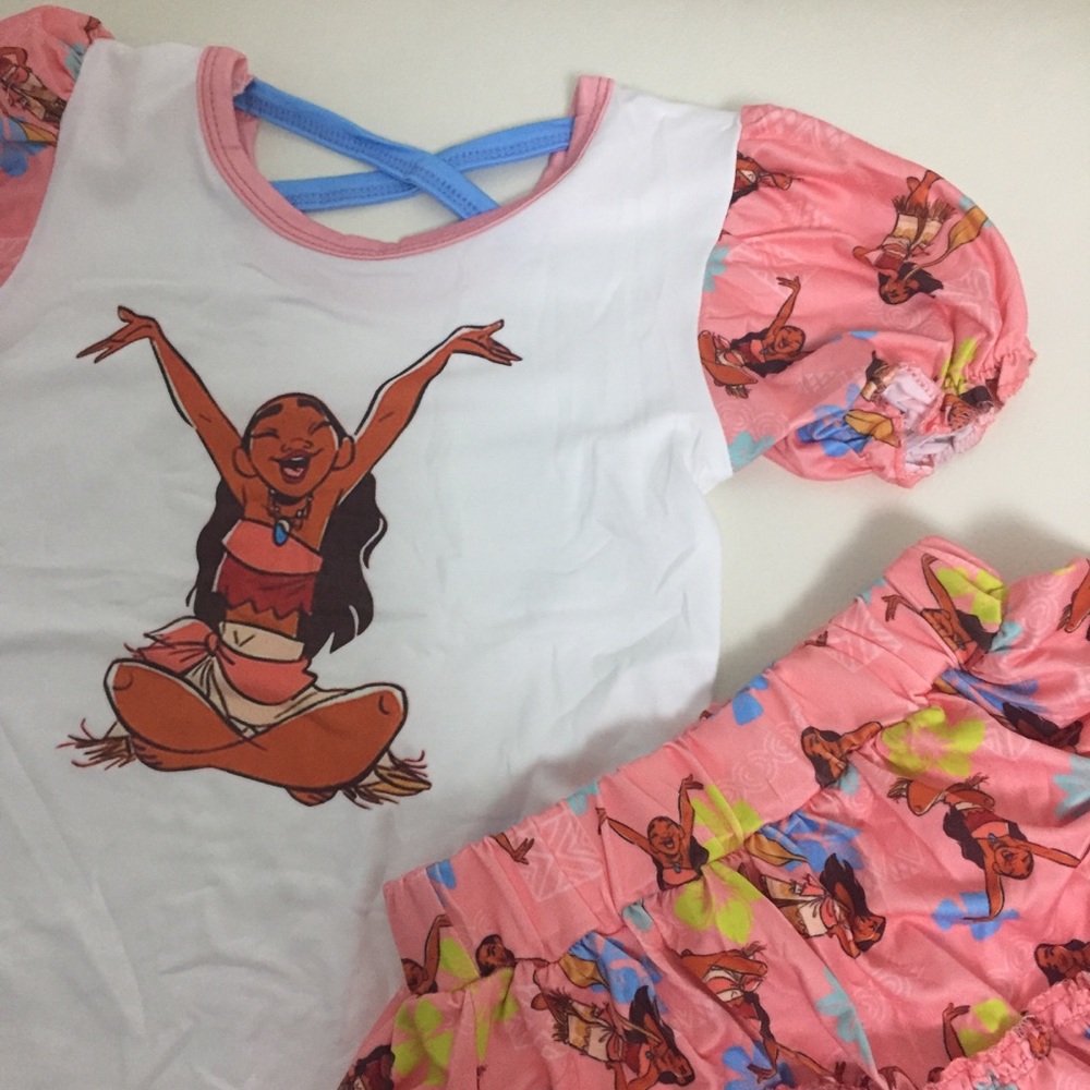 Moana Cute skirt Top Set - Picture 8 of 8